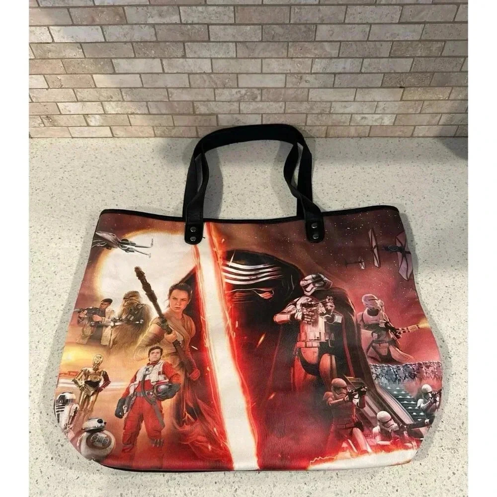 Star Wars Loungefly Womens Leather Tote Bag